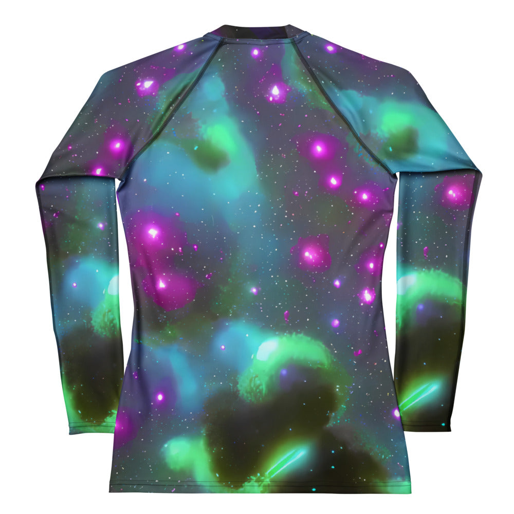 Women's Rash Guard - Interstellar Haze
