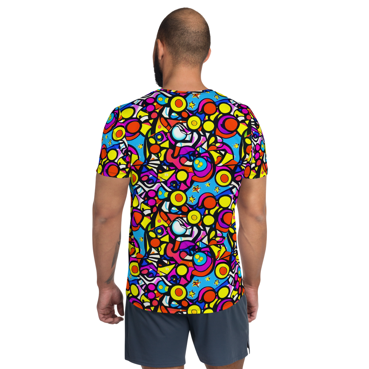 Men's Athletic T-Shirt - Eclectic Fantasy