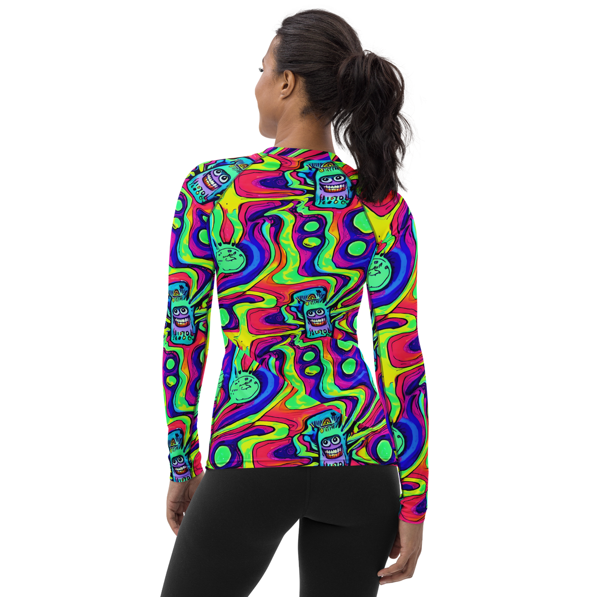 Women's Rash Guard - Frizzled Spirits