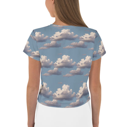 Women's Crop Tee - Celestial Cotton