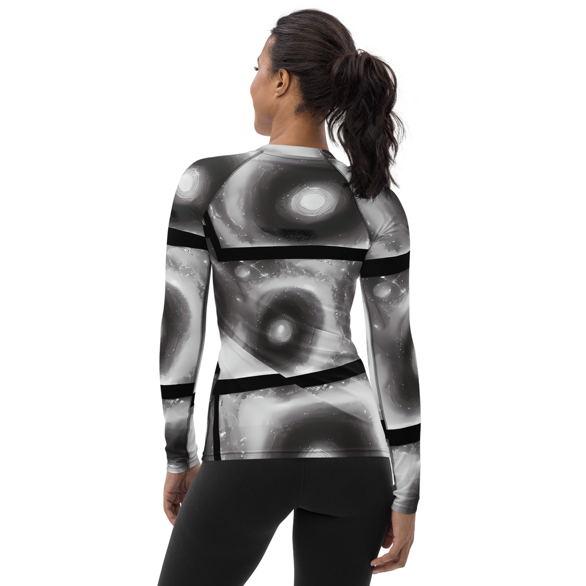 Women's Rash Guard - Arbus Whorls