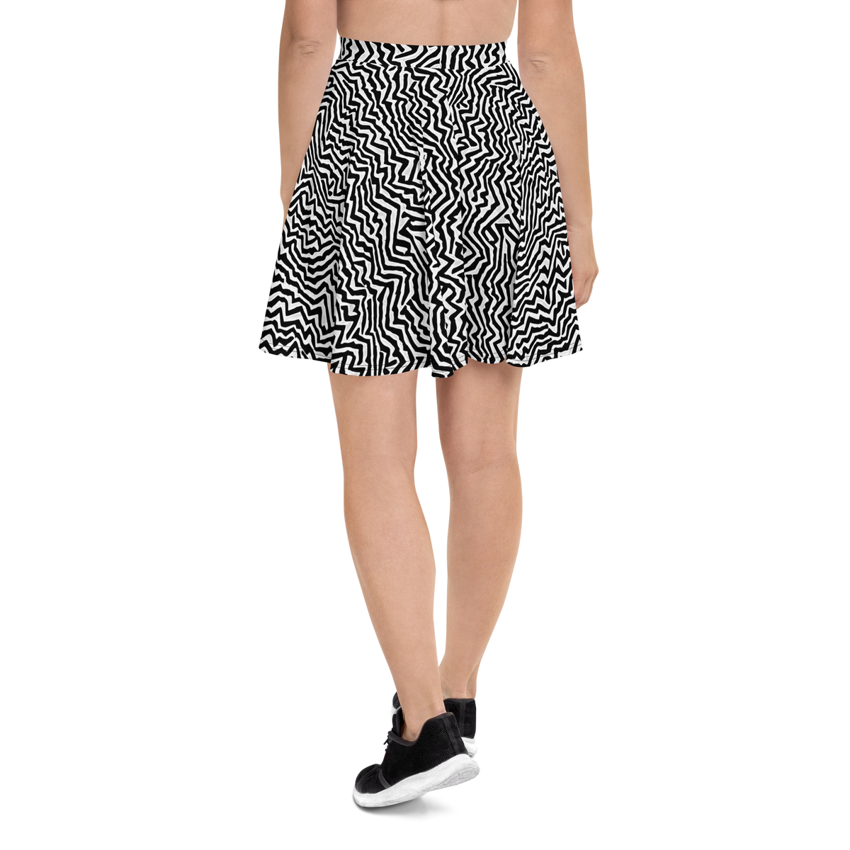 Skater Skirt - Static Swirl