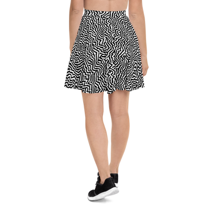 Skater Skirt - Static Swirl