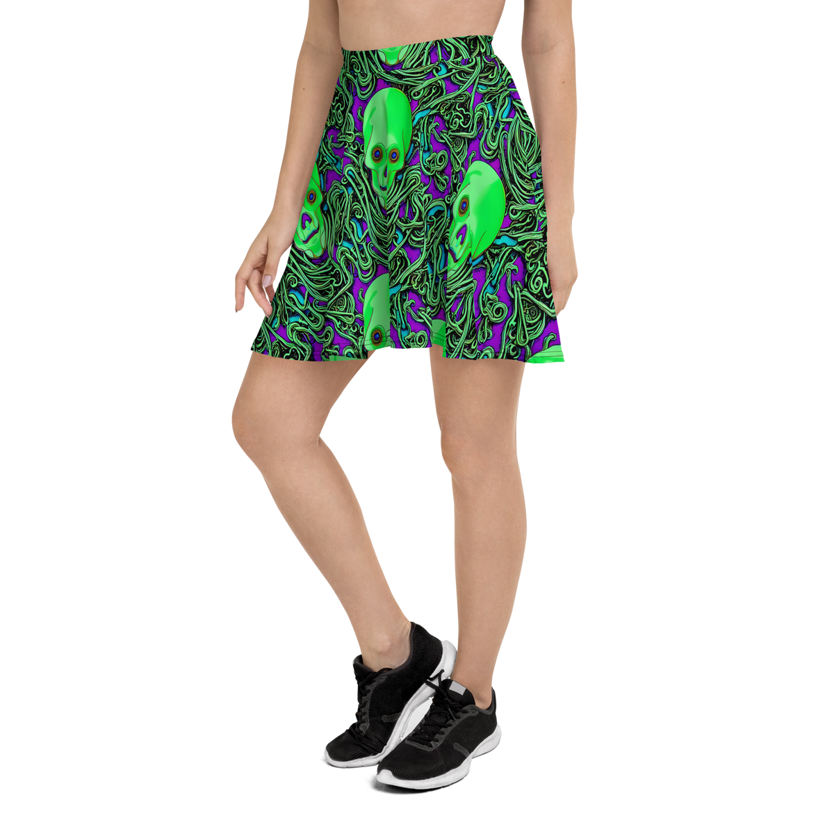 Skater Skirt - Ghostly Labyrinth