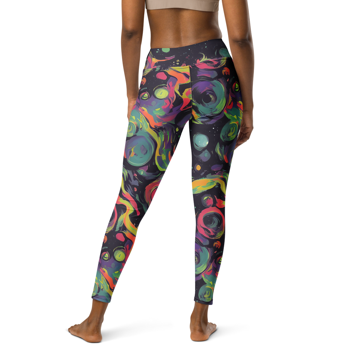 Yoga Leggings - Psychedelic Drift