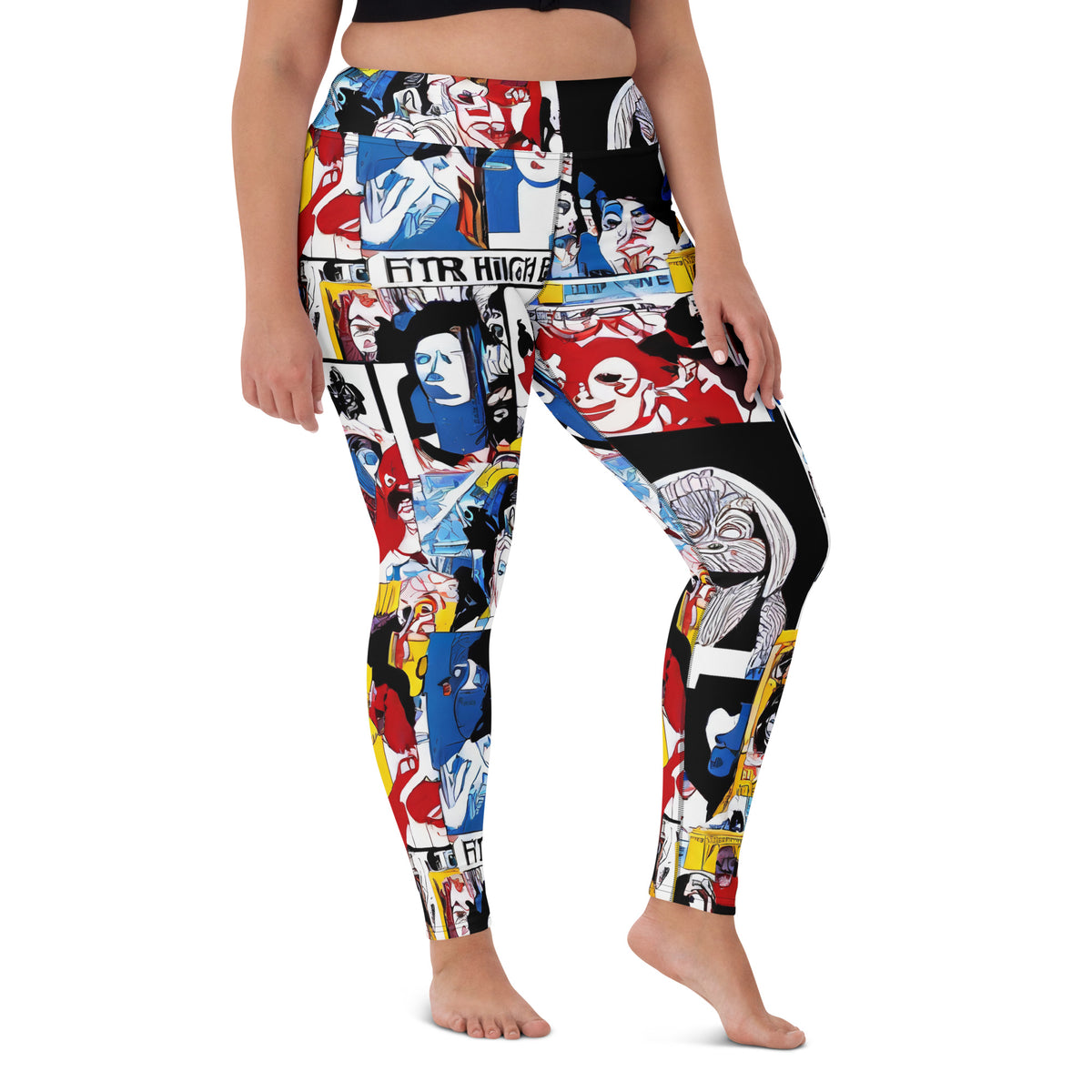 Yoga Leggings - Pop Art Parade