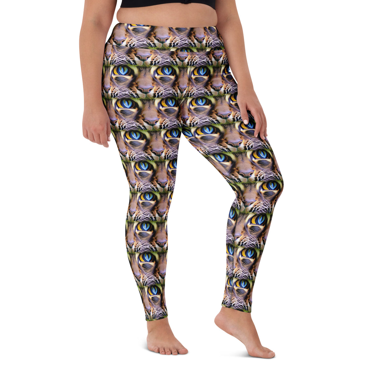 Yoga Leggings - Eye of the Wild