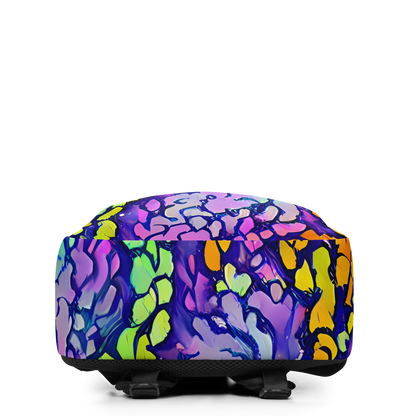 Minimalist Backpack - Surreal Waveforms