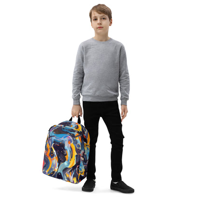 Minimalist Backpack - Vivid Whirl