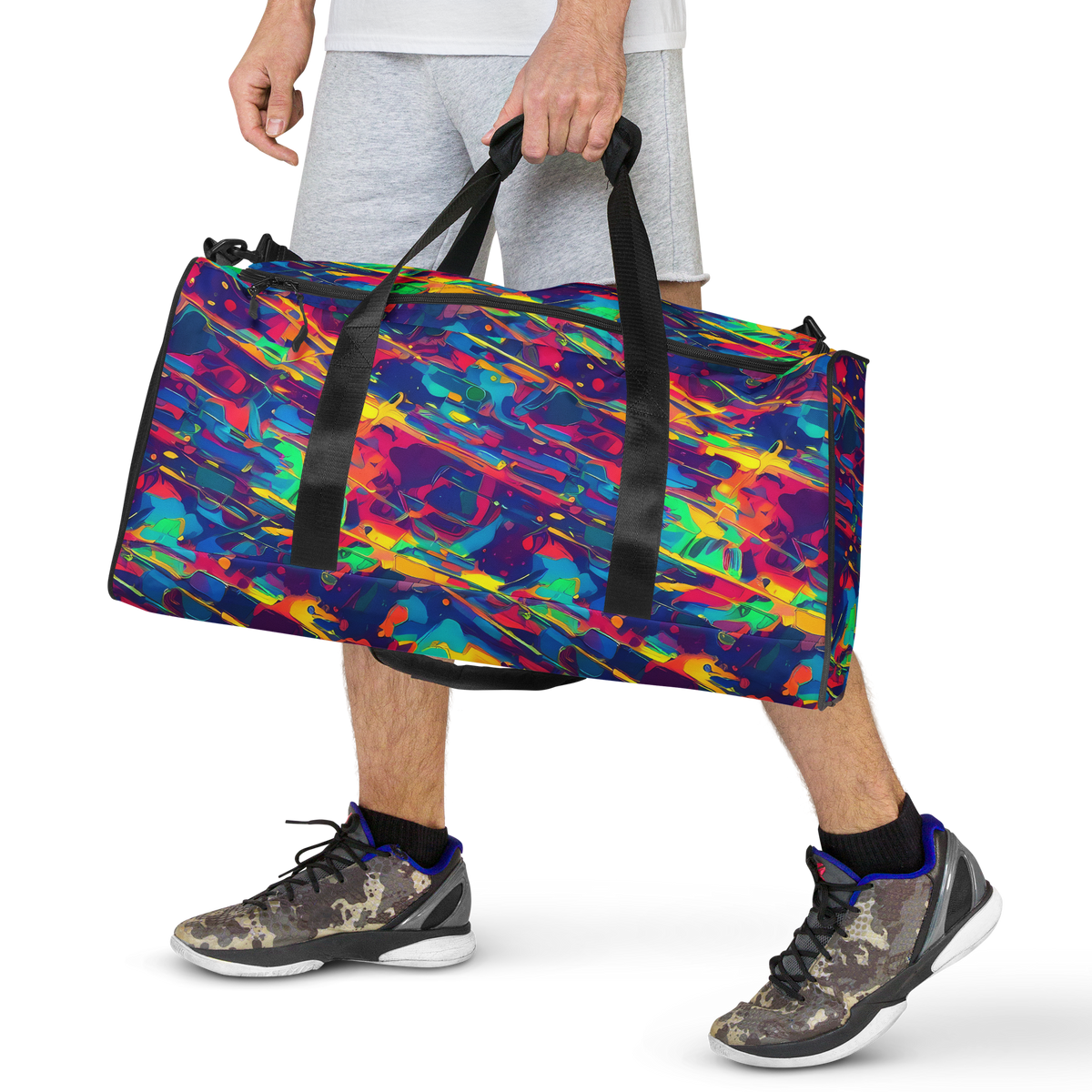 Duffle Bag - Spectrum Streaks