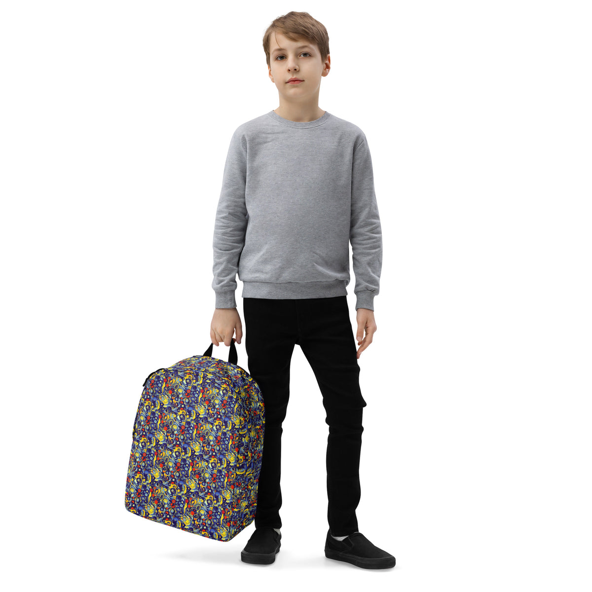 Minimalist Backpack - Dynamic Doodles