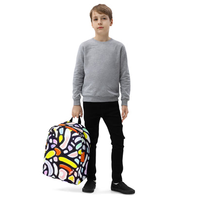 Minimalist Backpack - Cubist Carousel