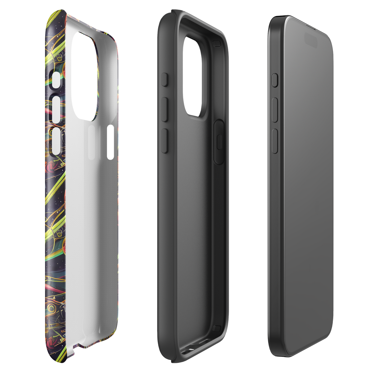 Tough Case for iPhone® - Psychedelic Deep Space