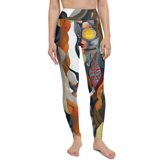 Yoga Leggings - Analog Dreams
