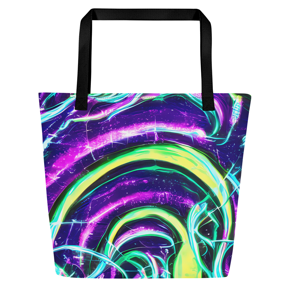 Large Tote Bag w/ Pocket - Quesnel's Vortex