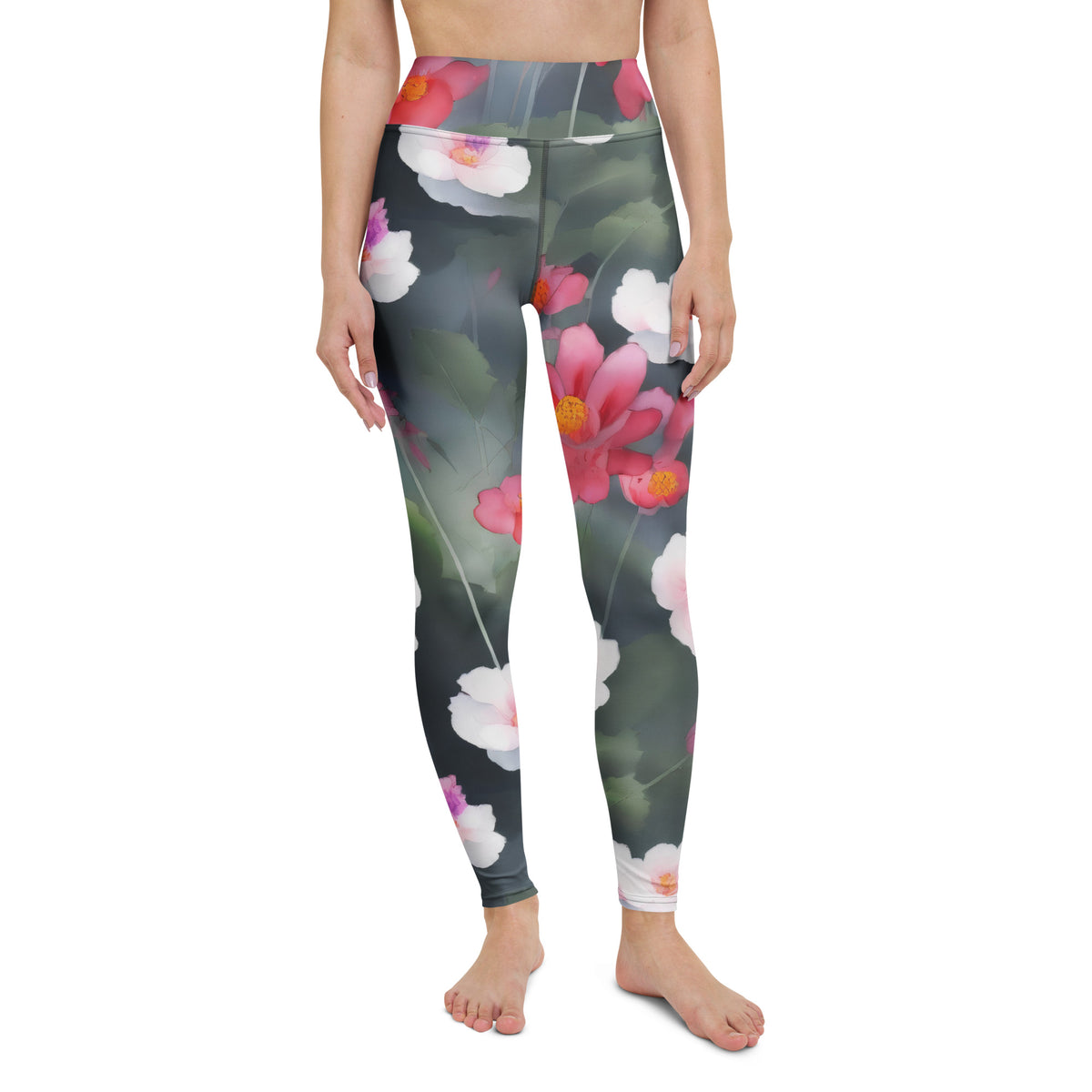 Yoga Leggings - Petal Reverie