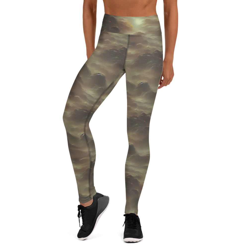 Yoga Leggings - Celestial Dreamscape