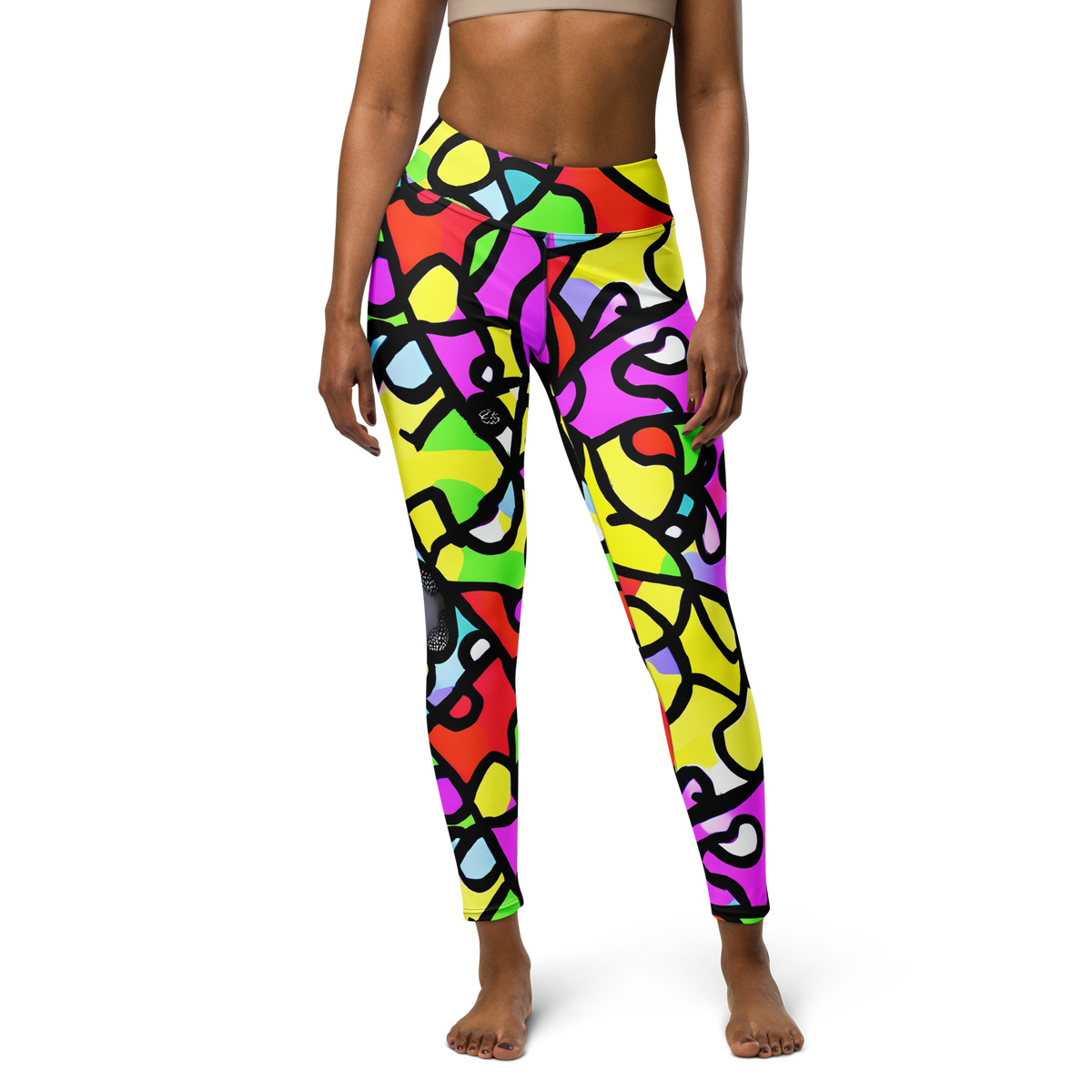 Yoga Leggings - Vivid Serenade