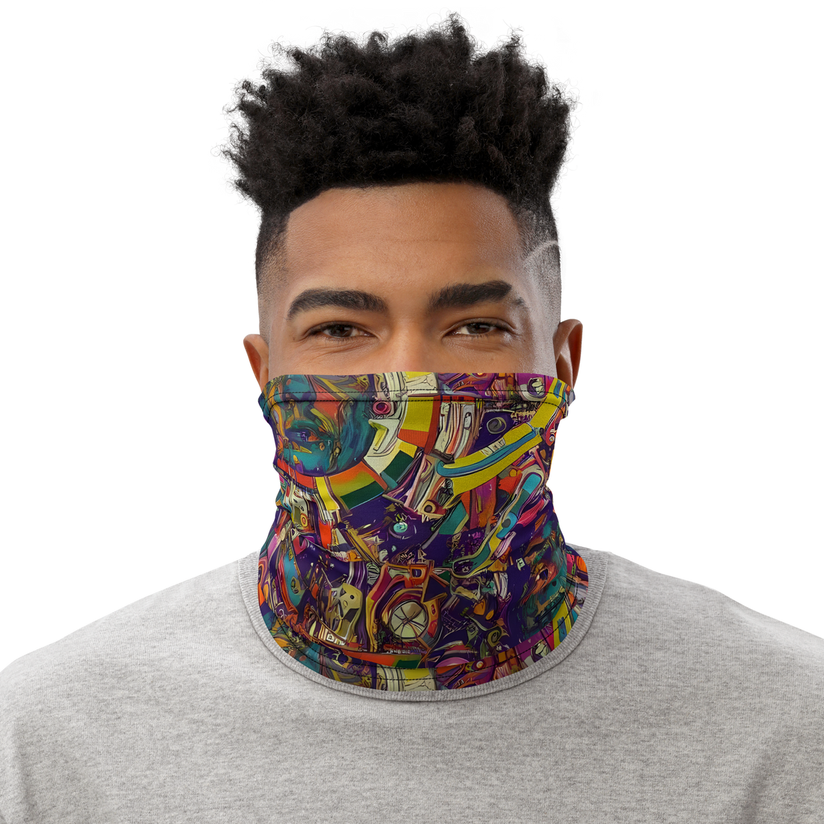 Neck Gaiter - Cosmic Collage