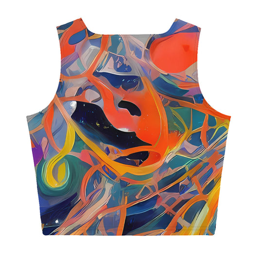 Crop Top - Vivid Tangle