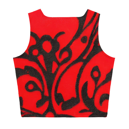 Crop Top - Scarlet Enigma