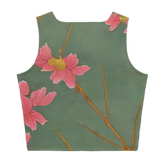 Crop Top - Petal Symphony