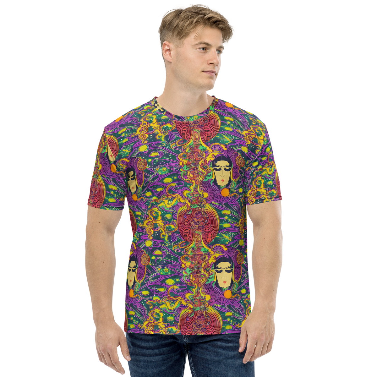 Men's Crew Neck T-Shirt - Odyssey in Color