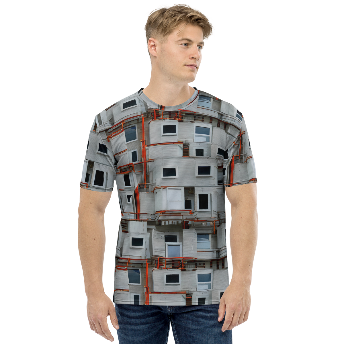 Men's Crew Neck T-Shirt - Industrial Reverie