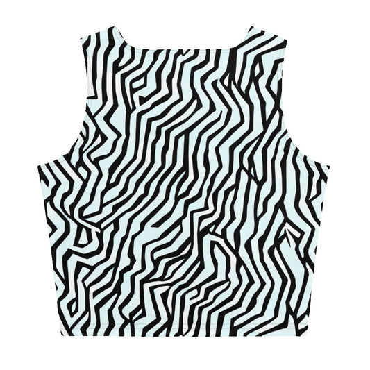 Crop Top - Echoing Stripes