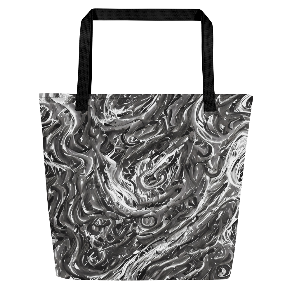 Large Tote Bag w/ Pocket - Nebulous Night