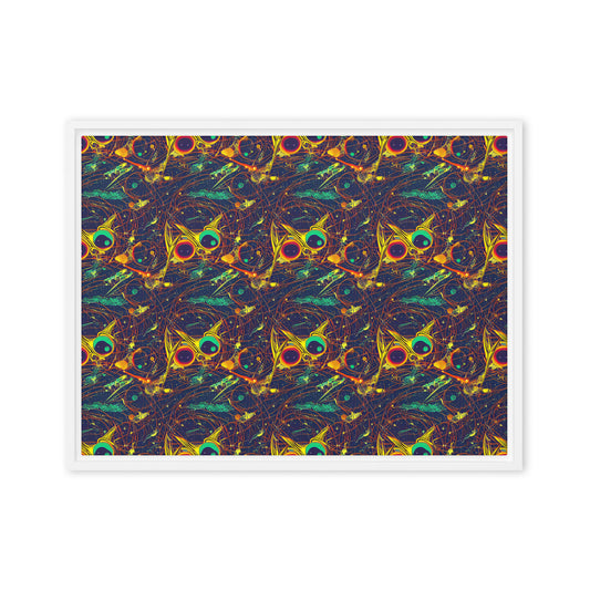 Framed Canvas (in) - Sonic Universe