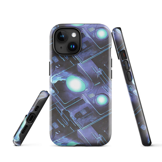 Tough Case for iPhone® - Galactic Circuit