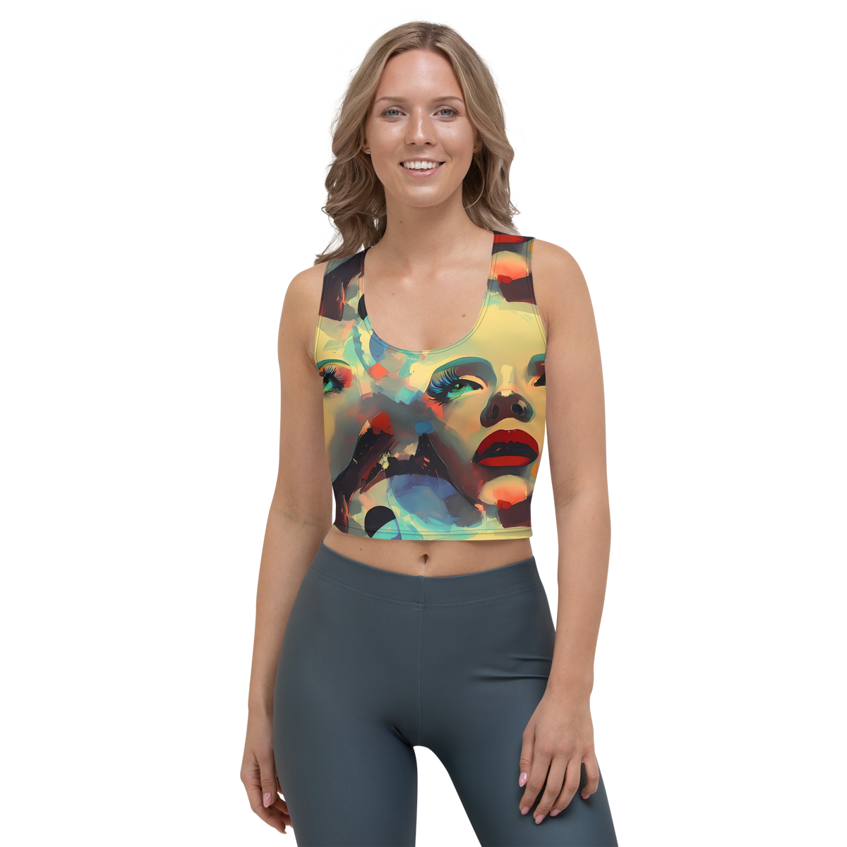 Crop Top - Astral Reflections
