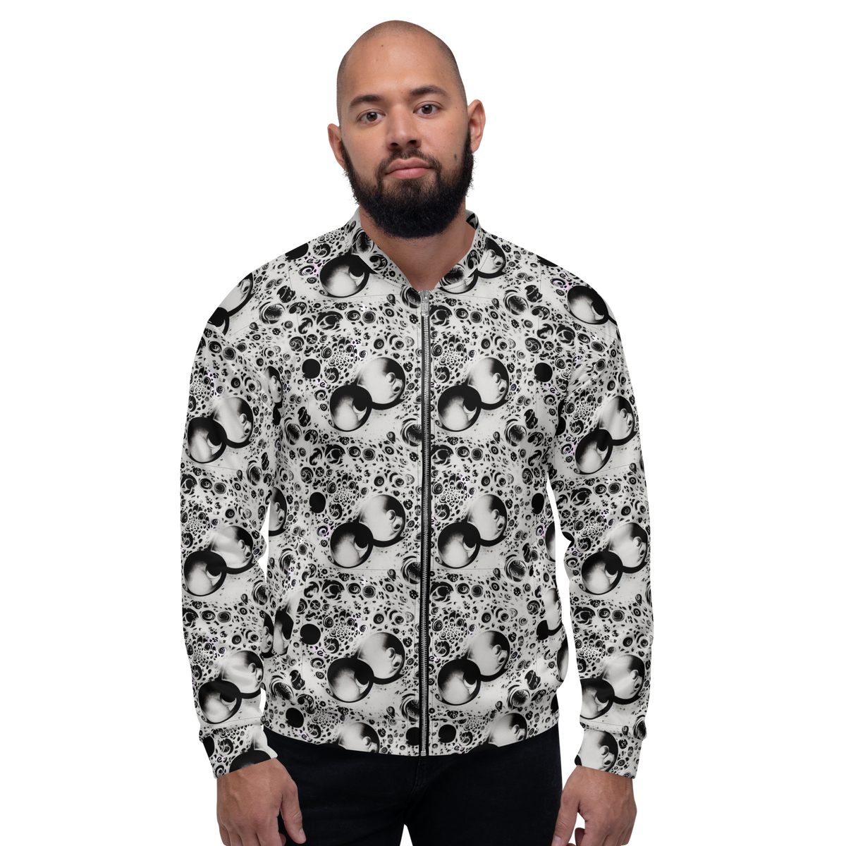 Bomber Jacket - Crater Swirl