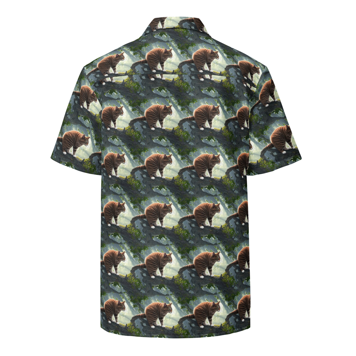 Button Shirt - Whiskered Enigma