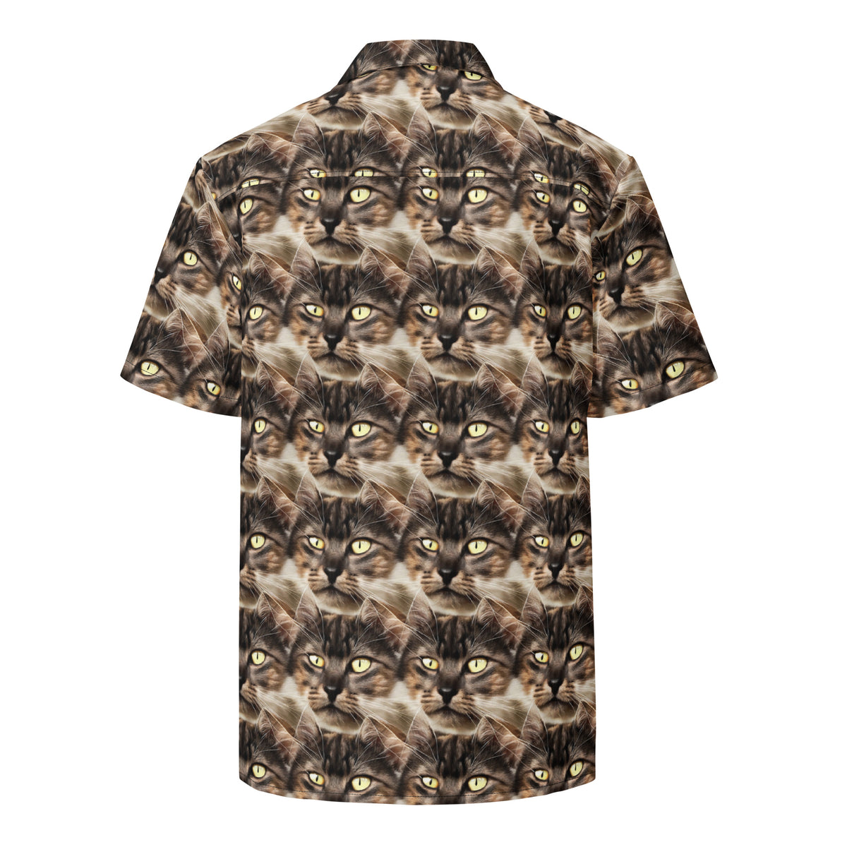 Button Shirt - Feline Reverie