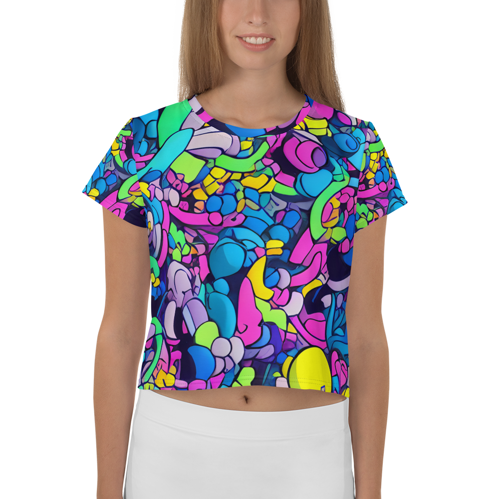 Women's Crop Tee - Radiant Revelation