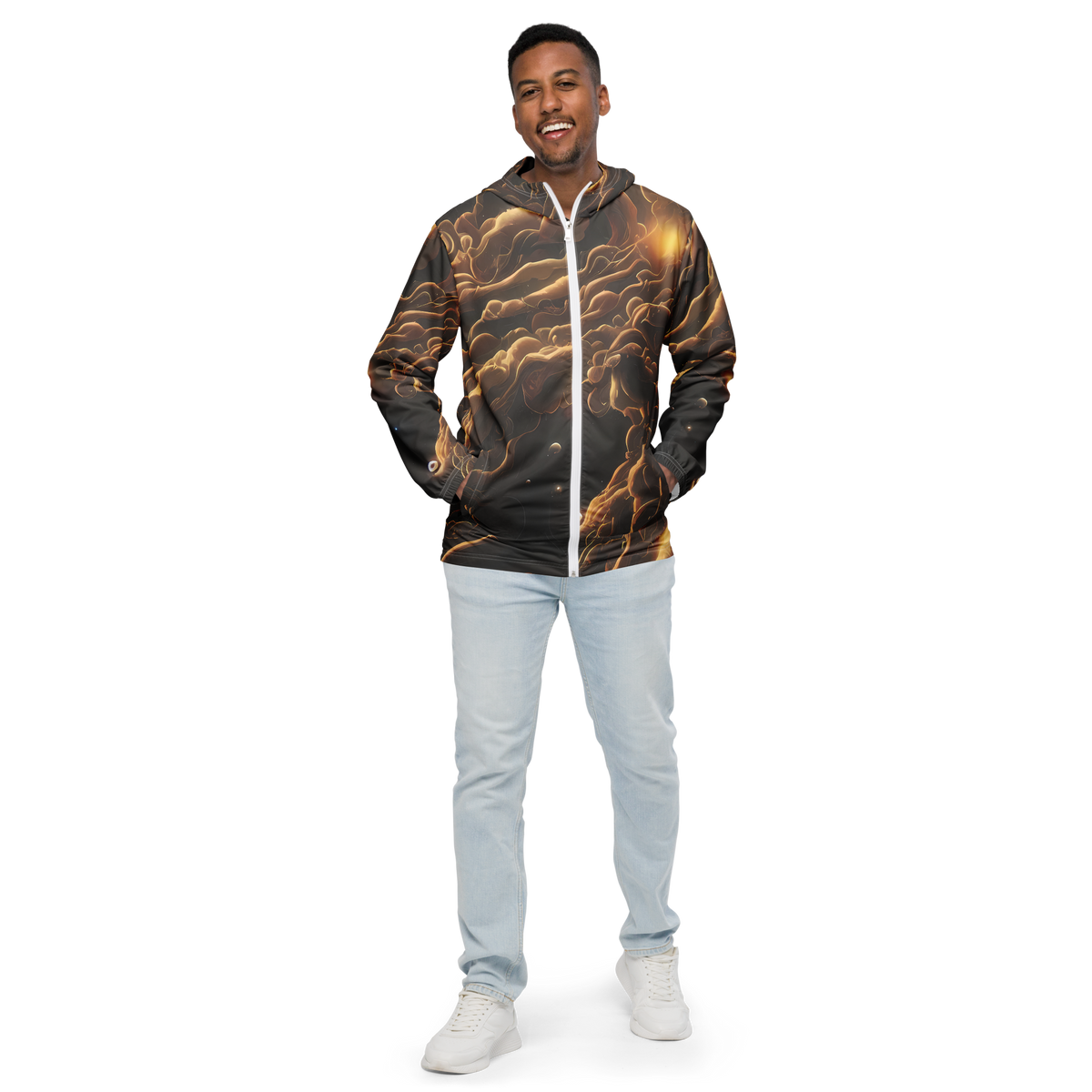 Men's Windbreaker - Ether Tangle