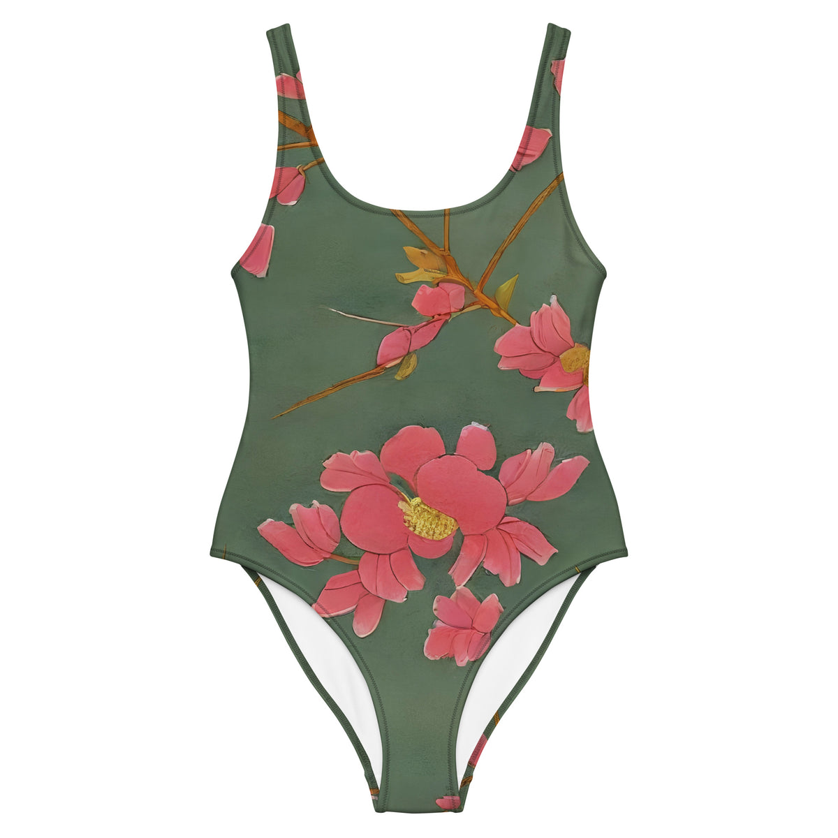 One-Piece Swimsuit - Petal Symphony