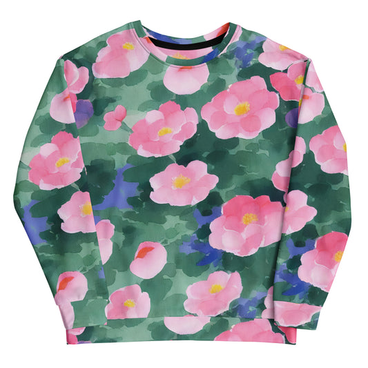 Sweatshirt - Pink Blossom Serenade