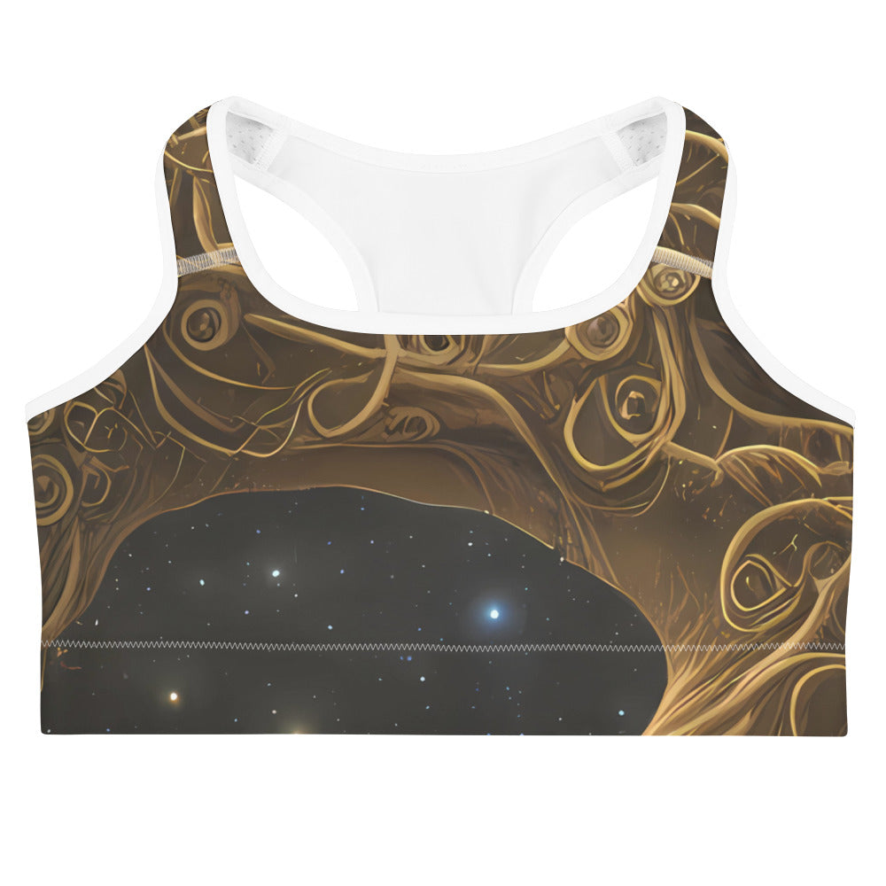Sports Bra - Gilded Reverie