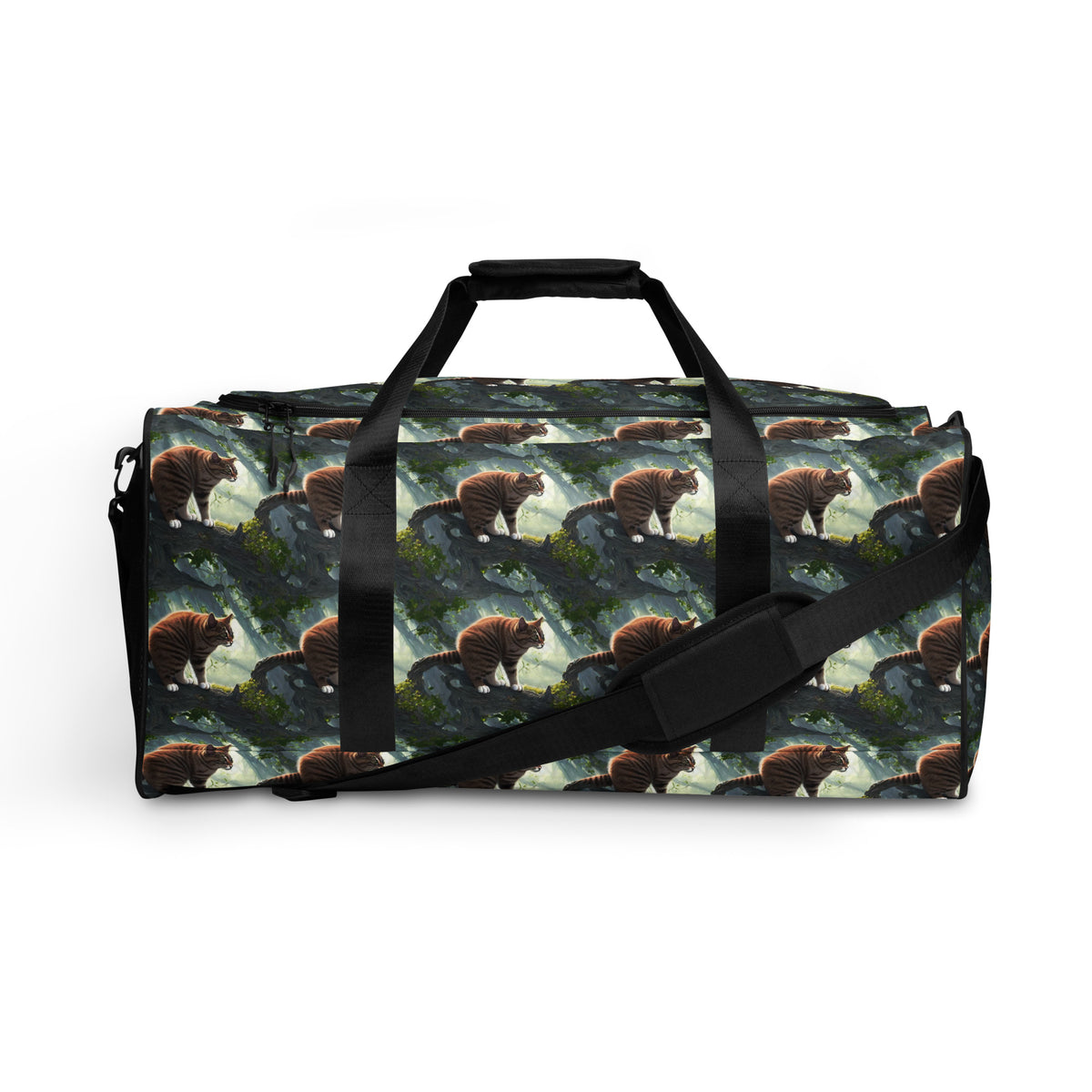 Duffle Bag - Whiskered Enigma
