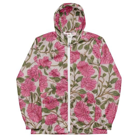 Men's Windbreaker - Blossom Symphony