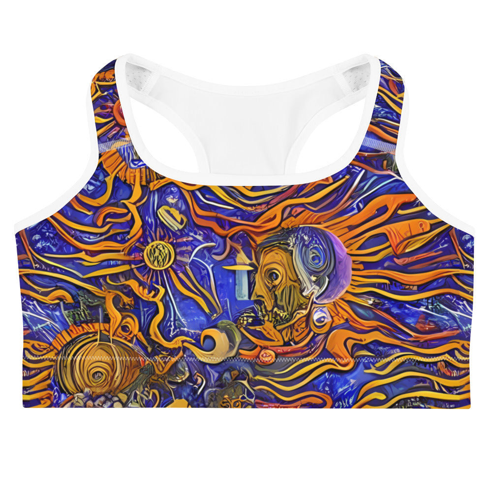 Sports Bra - Mantegna Swirl