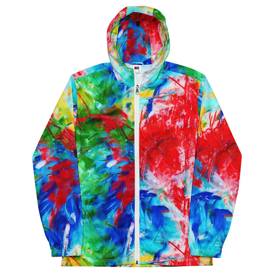 Men's Windbreaker - Eclectic Breeze