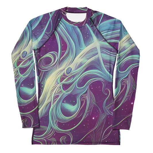 Women's Rash Guard - Morgan's Whirl