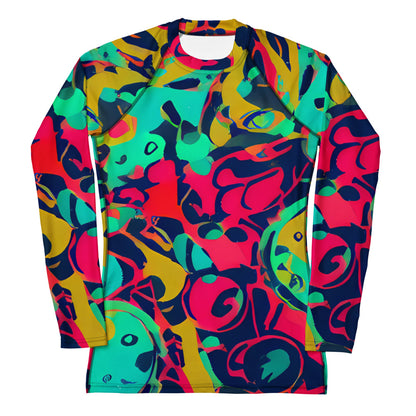 Women's Rash Guard - Gottlieb Galaxy