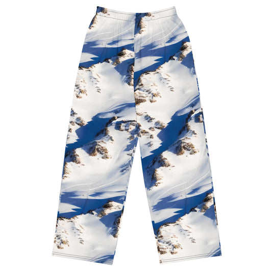 Wide-Leg Pants - Snowlit Peaks