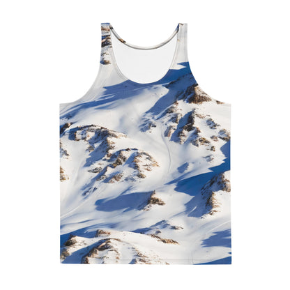 Men's Tank Top - Snowlit Peaks