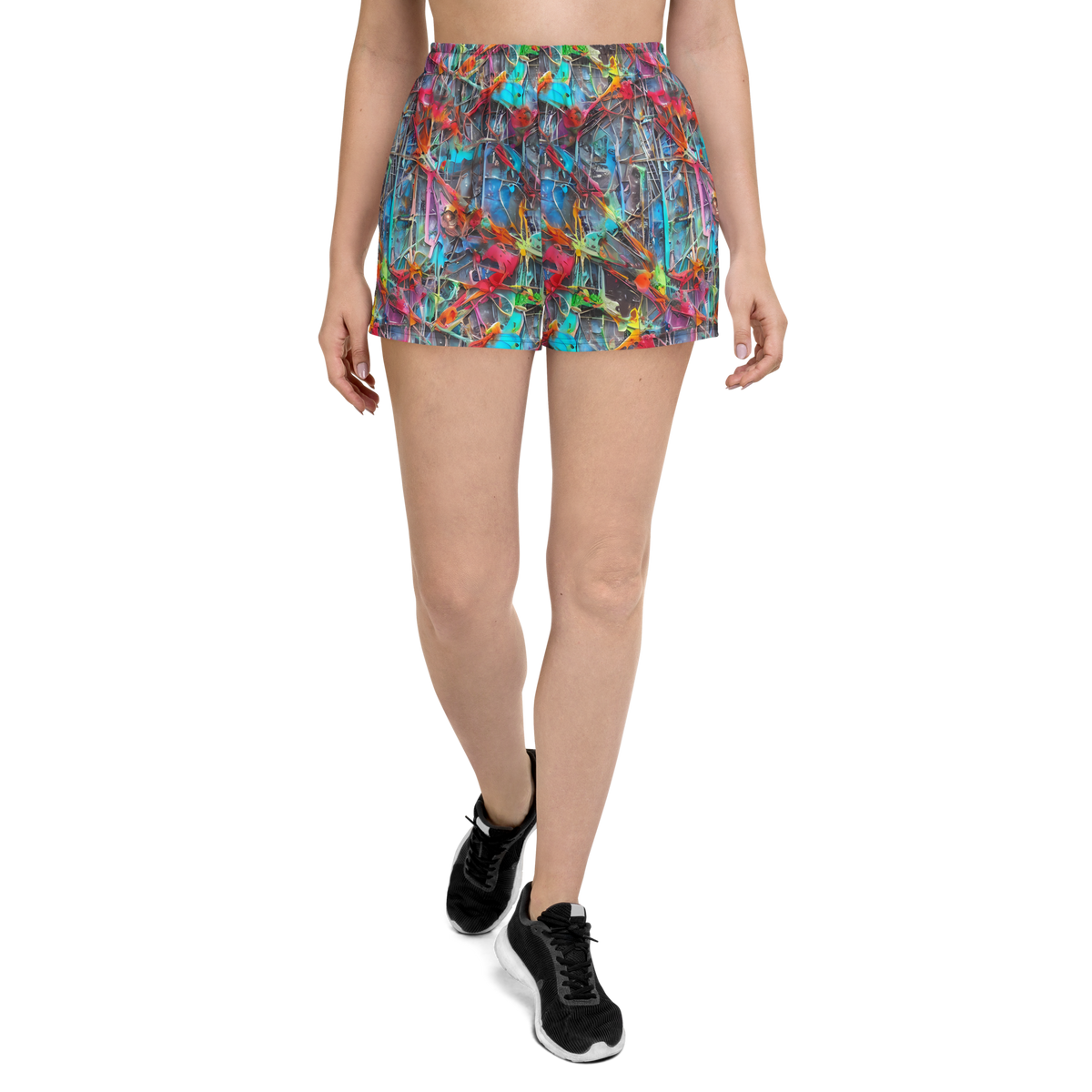 Women’s Athletic Shorts - Junkyard Jewel